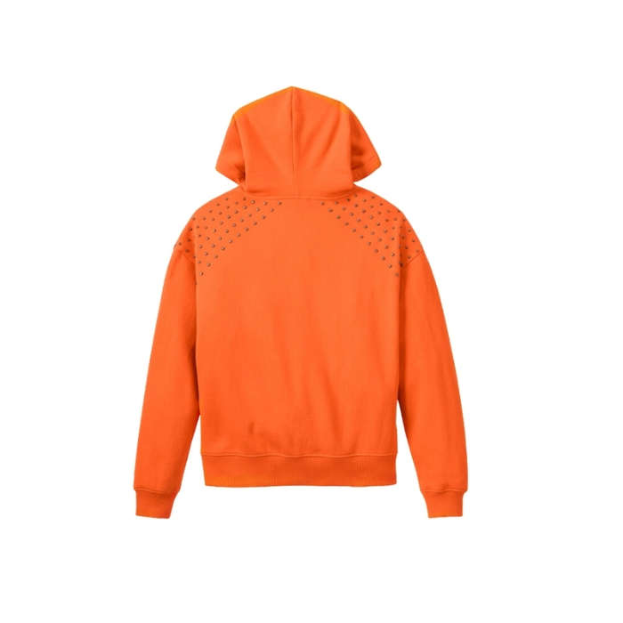 Women's Studded Out Pull Over Hoodie - 1W