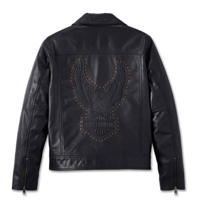 Men's Motorbreath Leather Jacket - 3XL
