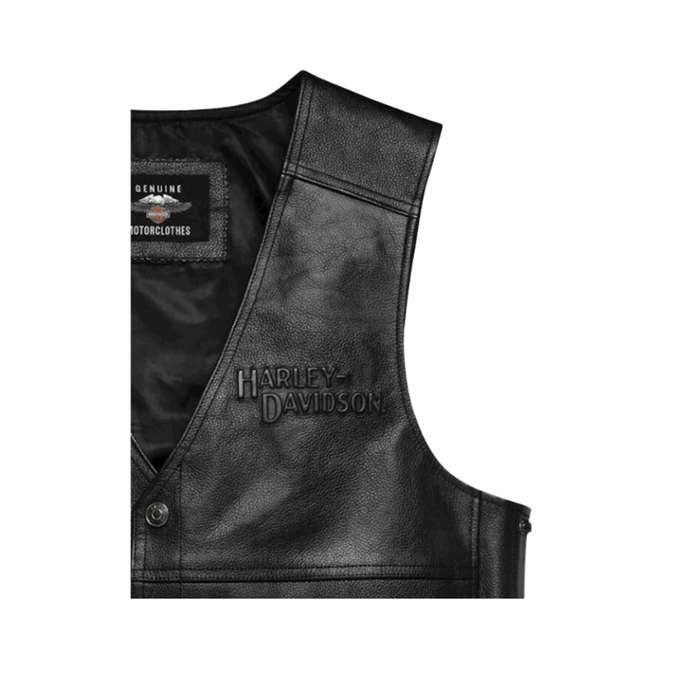 Men's Tradition II Leather Vest - 2XL