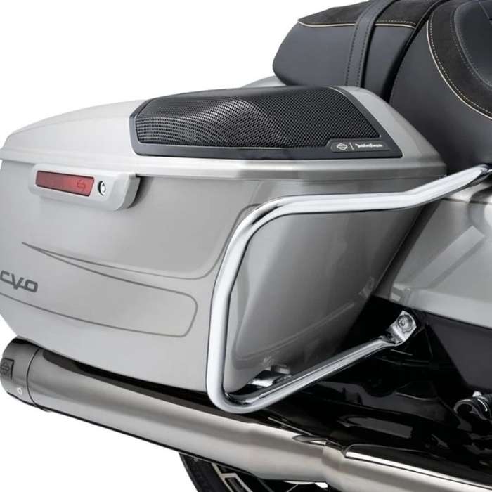 Chrome Rear Saddlebag Guards