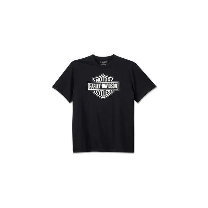 Men's Bar & Shield Short Sleeve Pajama Set - M