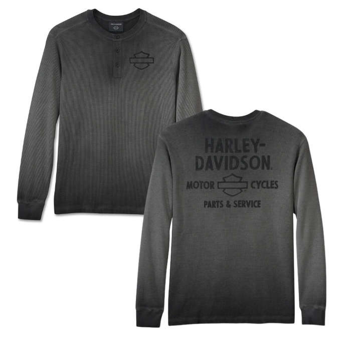 Cowboy Rider Thermal Henley - 2XL