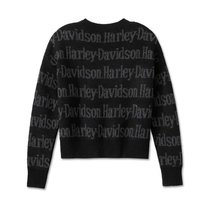 Women's Repeat Print Sweater - M