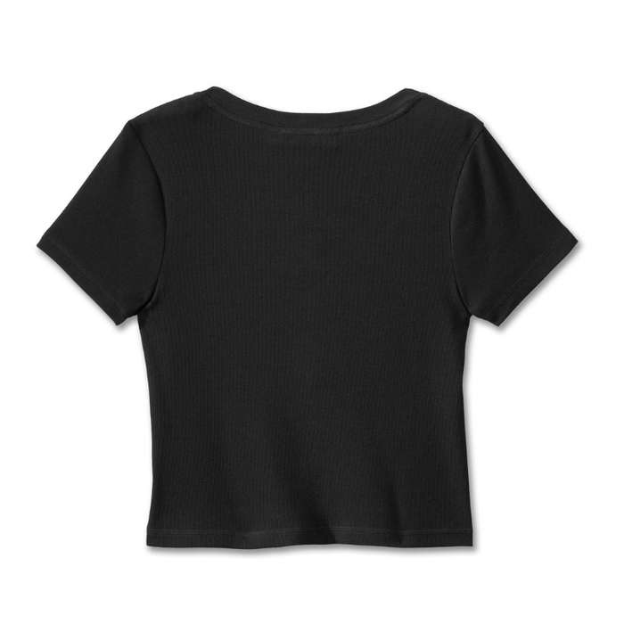 Women's Ribbed Tee - XS