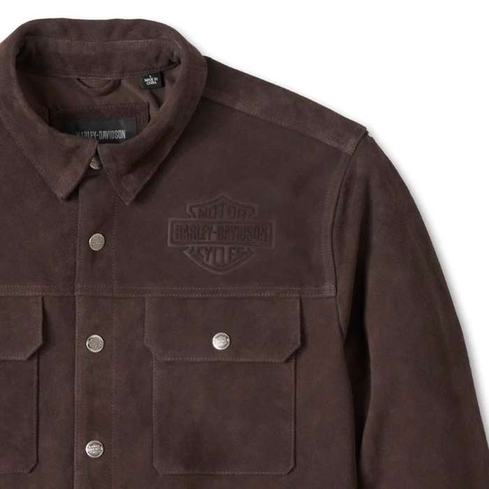 Milwaukee Aviator Suede Overshirt - XL
