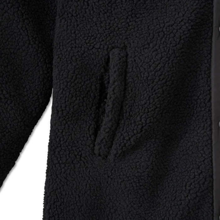 Women's Reversible Quilted Sherpa Coat - L