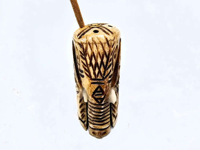 Elephant Incense Holder(Hand Carved Yak)