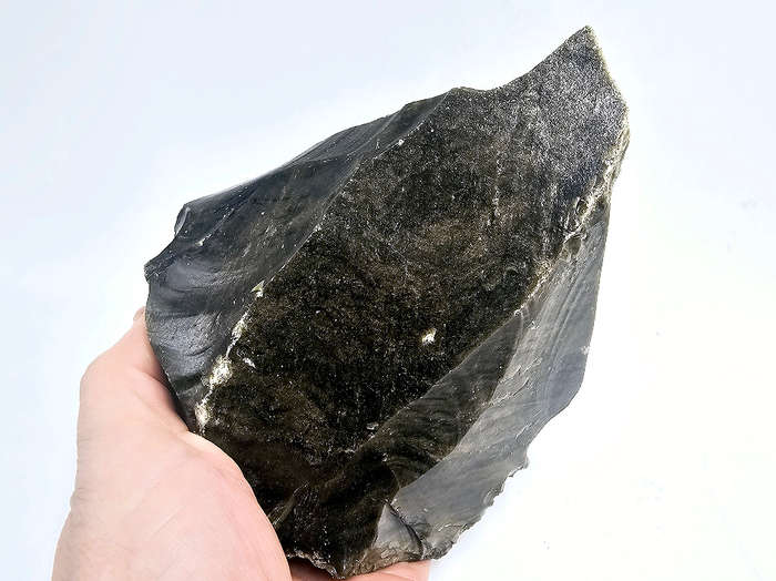 Gold Sheen Obsidian Rough Chunk A (1.28kg)