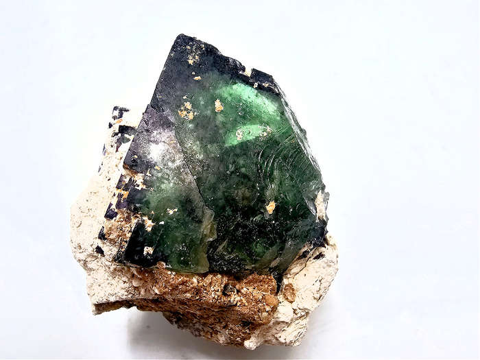 Okorusu Fluorite T (110g) Sand Inclusions