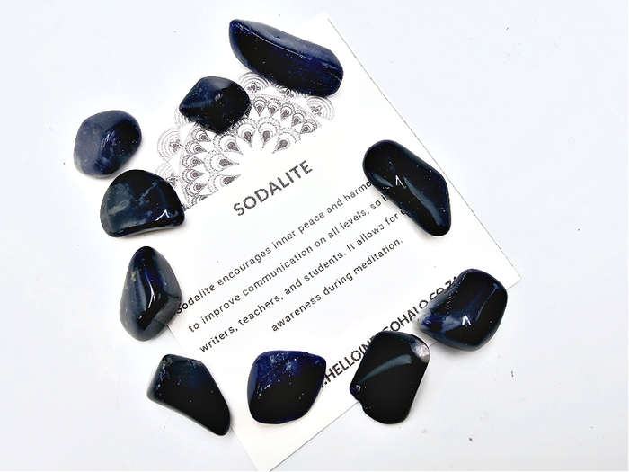 Sodalite Tumble Stone Mini's 10s