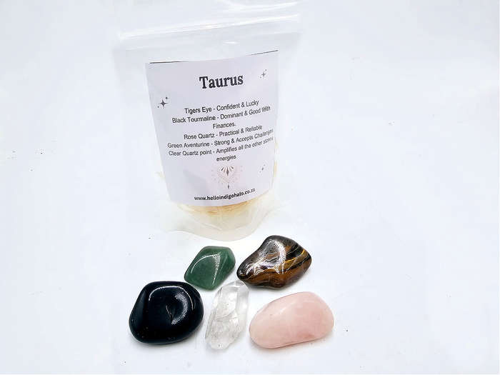 Taurus Tumble Stone Bag