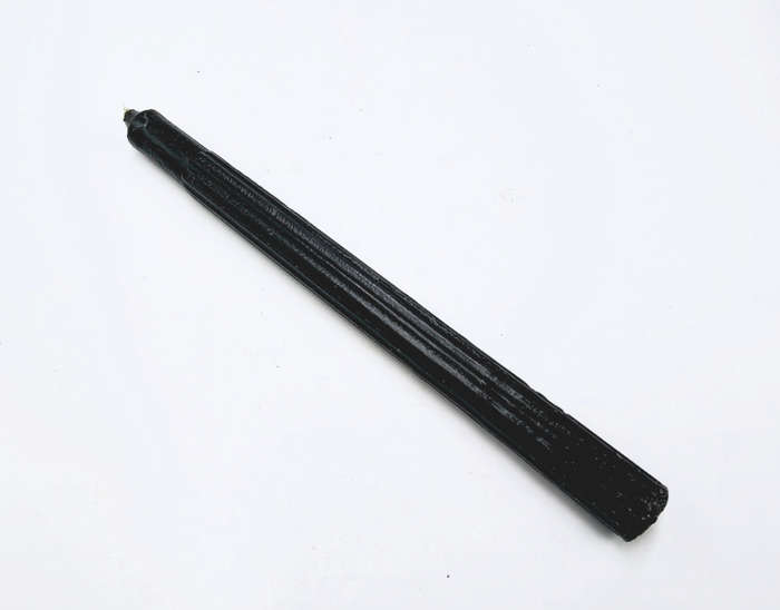 Black Candles Solid 25cm - Single (Protection)