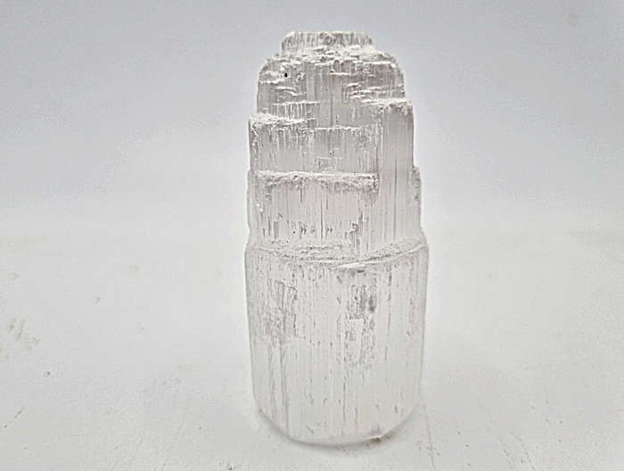 Mini Selenite Tower 5cm (Angelic Crystal)