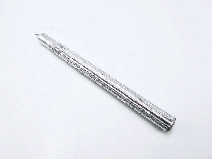 Silver Candles Dipped 25cm - Single (Intuition)