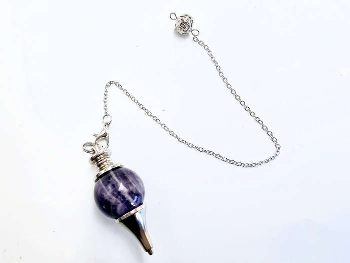 Amethyst Pendulum Ball