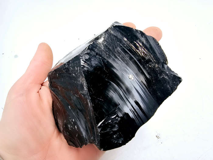 Black Obsidian Rough Large C (410g)