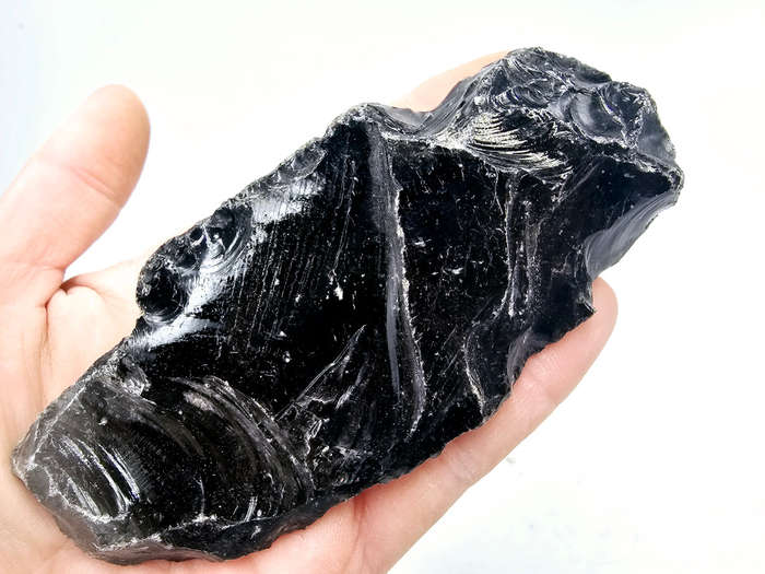 Black Obsidian Rough Large G (194g)