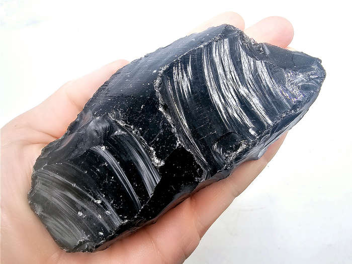 Black Obsidian Rough Large E (232g)