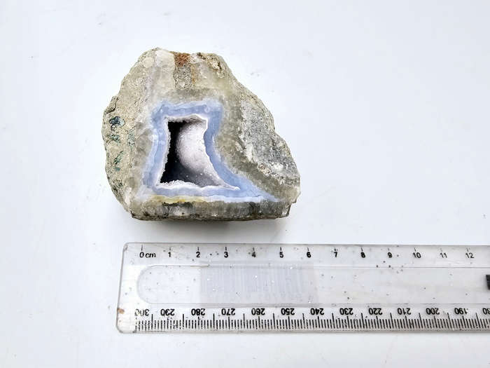 Blue Lace Agate Drusy - Semi Polished A (212g)