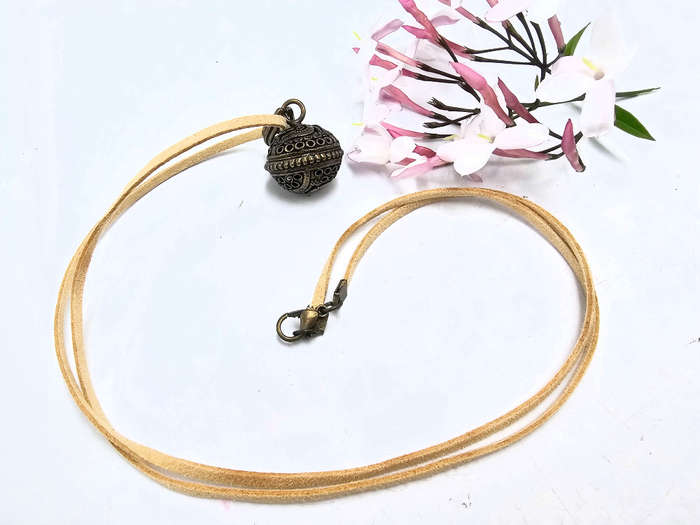 Bronze  Bell Harmony Necklace
