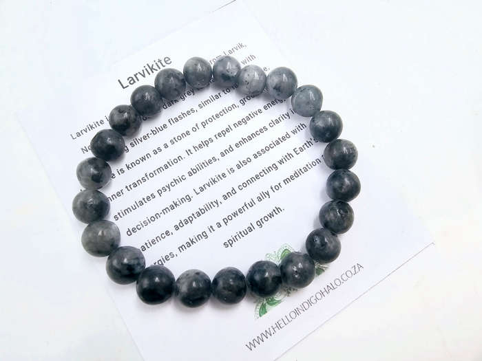 Larvikite Bangle (8mm)