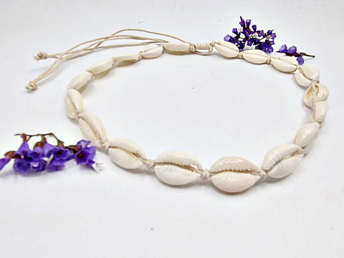 Cowrie Choker Necklace