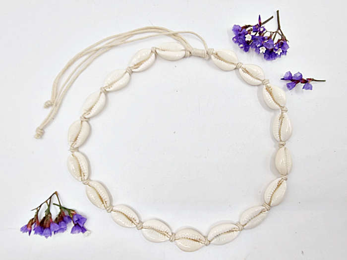 Cowrie Choker Necklace