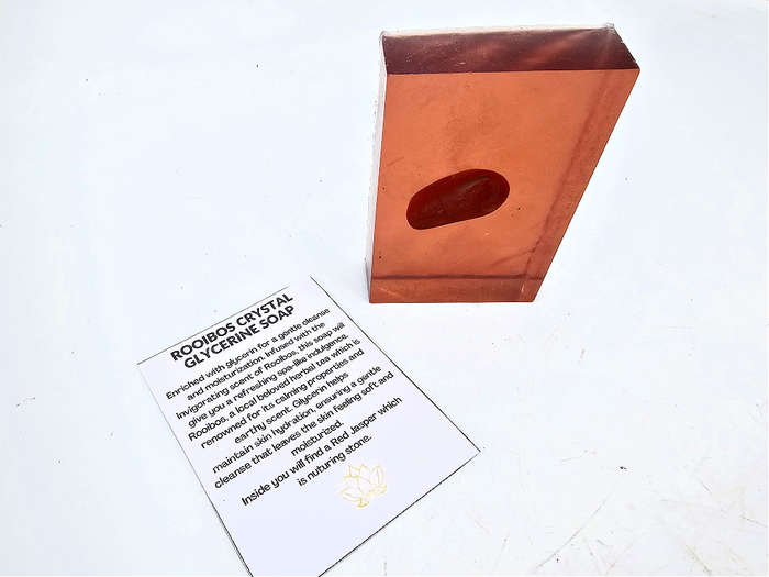 Rooibos &amp; Jasper Gem Glycerine Soap