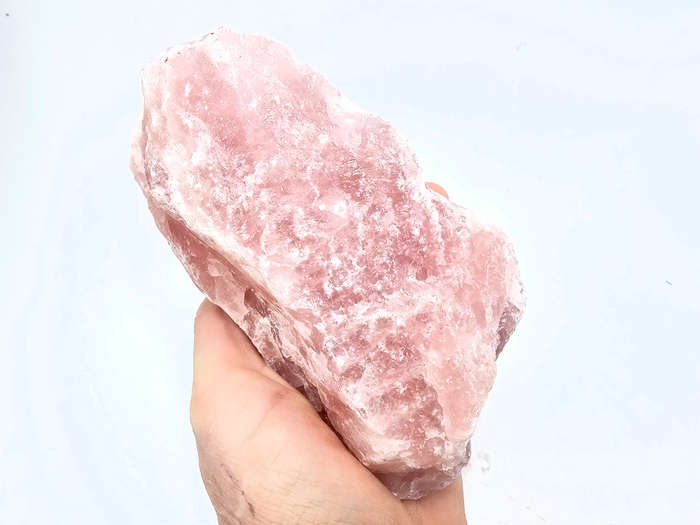 Rose Quartz Rough Chunk A (834g)