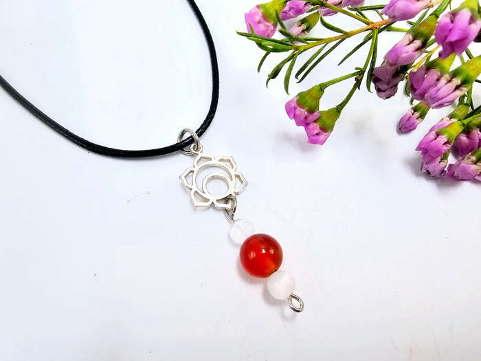Sacral Chakra Necklace - Carnelian
