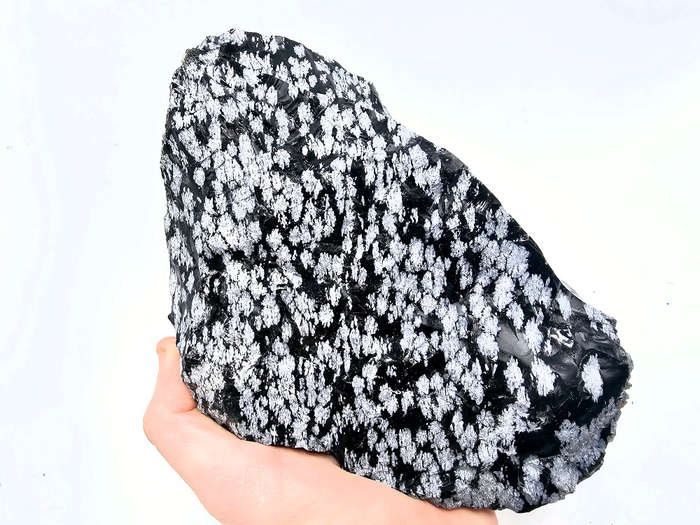 Snowflake Obsidian Rough D (2.11kg)