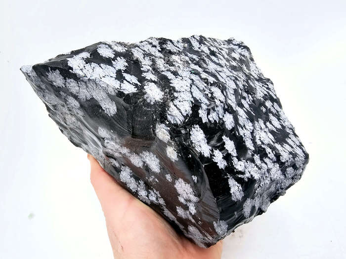 Snowflake Obsidian Rough B (2.1Kg)