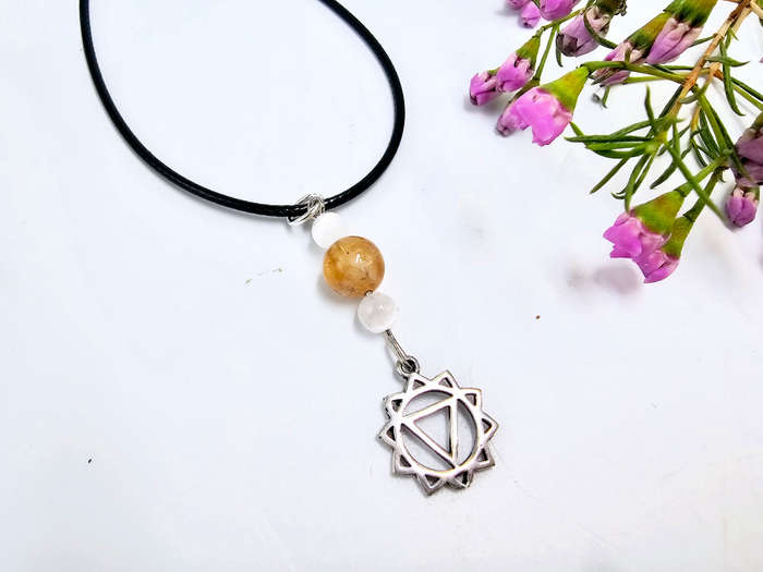 Solar Plexus Chakra Necklace - Citrine