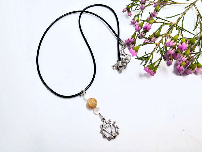 Solar Plexus Chakra Necklace - Citrine