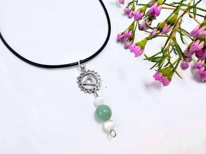 Throat Chakra Necklace - Amazonite