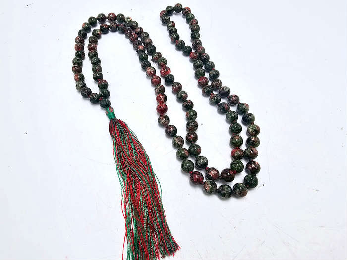 Unakite Mala Necklace