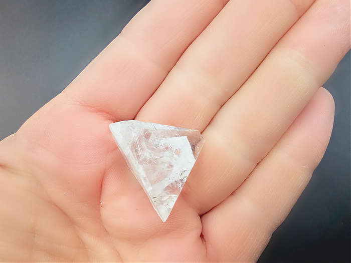 Apophyllite  Rough Crystal Point (Approx 1-2cm)