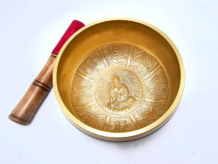 Singing Bowl Large - Brown C