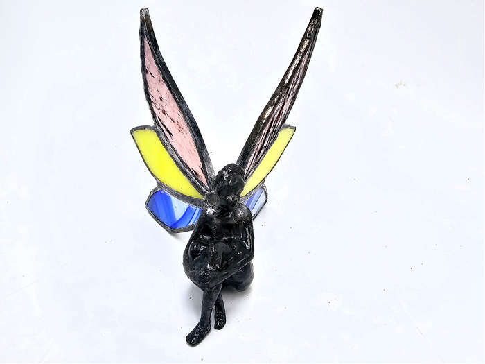 Stained Glass Spring Fairy - Blossom