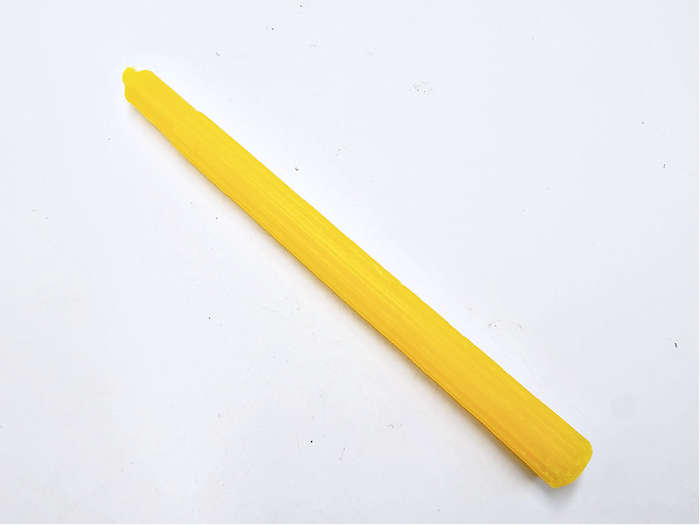 Yellow Candles Solid 25cm - Single (Positivity)