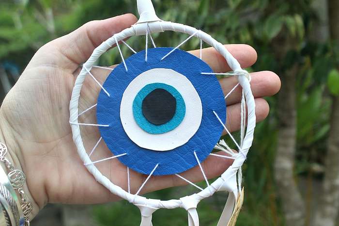 Evil Eye Dream Catcher Small (11cm)