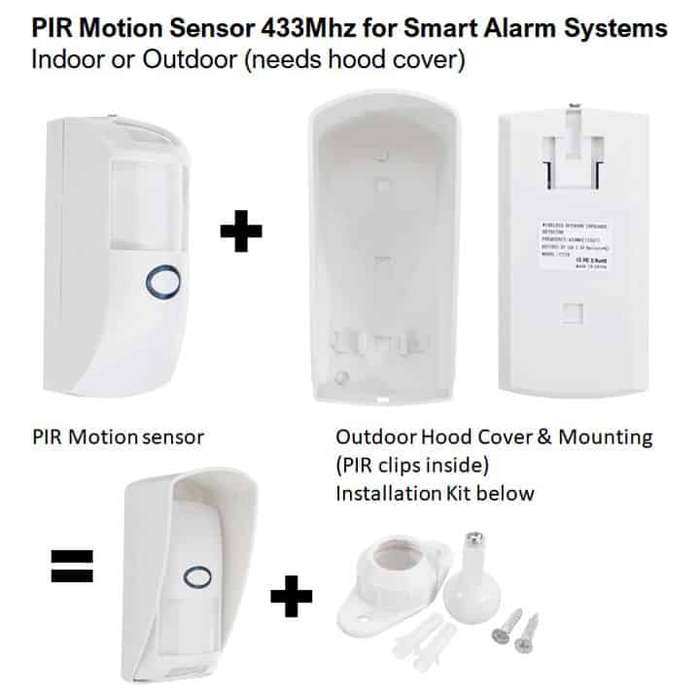 PIR Motion Detector | Outdoor 433MHz add-on only