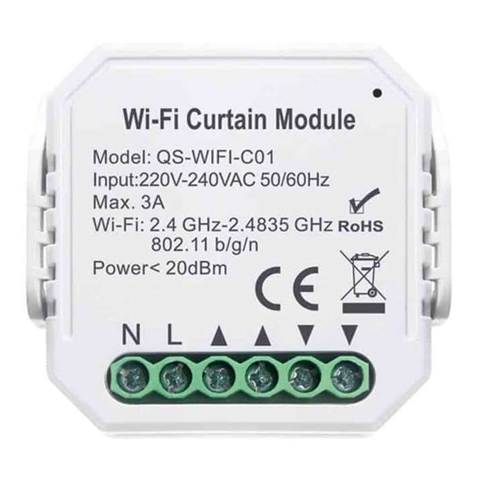 Smart Mini Curtain, Blind, Screen Module (Upgrade Existing + Override) | WiFi Tuya Smart Life