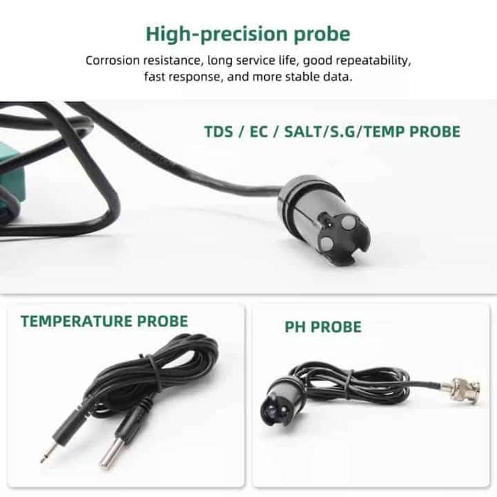 Smart Water Quality Detector| TDS EC Salt Temp Ph S.G | WiFi Tuya Smart Life