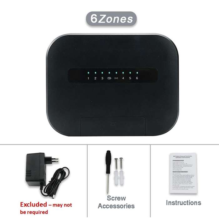 Smart Wi-Fi Irrigation Sprinkler Controller v3 | 6 Zone | Tuya Smart Life