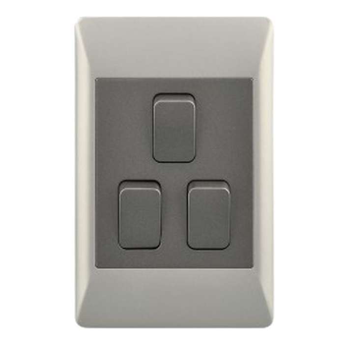 Smart Wi-Fi Mechanical Light Switch, 3 Gang | Neutral Wire | Wi-Fi Tuya Smart Life