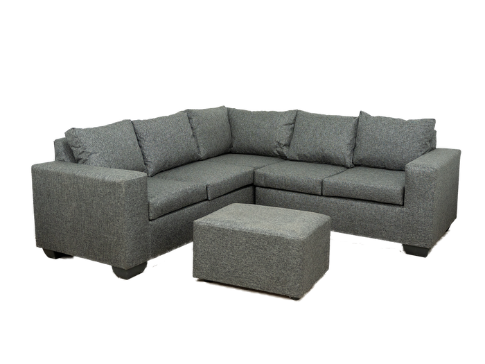 Jenny Corner Couch - Charcoal