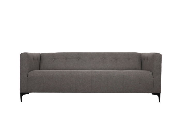 George 3 Seater Sofa - Grey