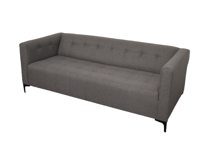 George 3 Seater Sofa - Grey