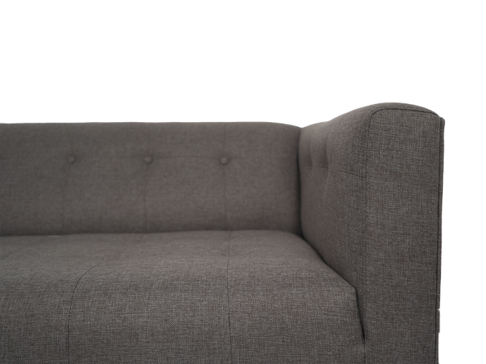 George 3 Seater Sofa - Grey